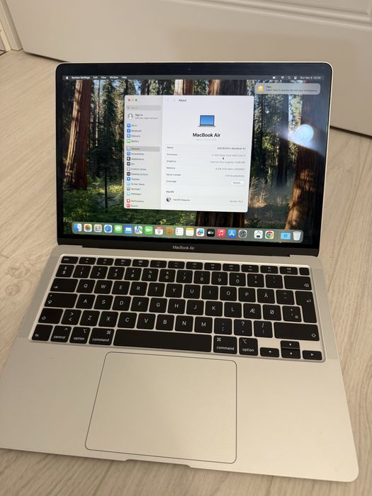 Laptop Apple MacBook Air 13” 2020 i3 1.1ghz 8Gb 256Gb