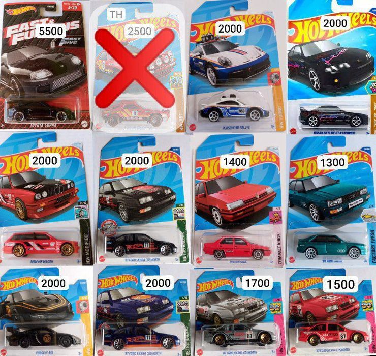 Машинки Модели Hot wheels