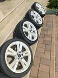 Vand 4 jante plus cauciucuri 205/45r17