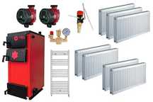 Pachet Centrala/Cazan pe lemn KOPH ECO 30 kW