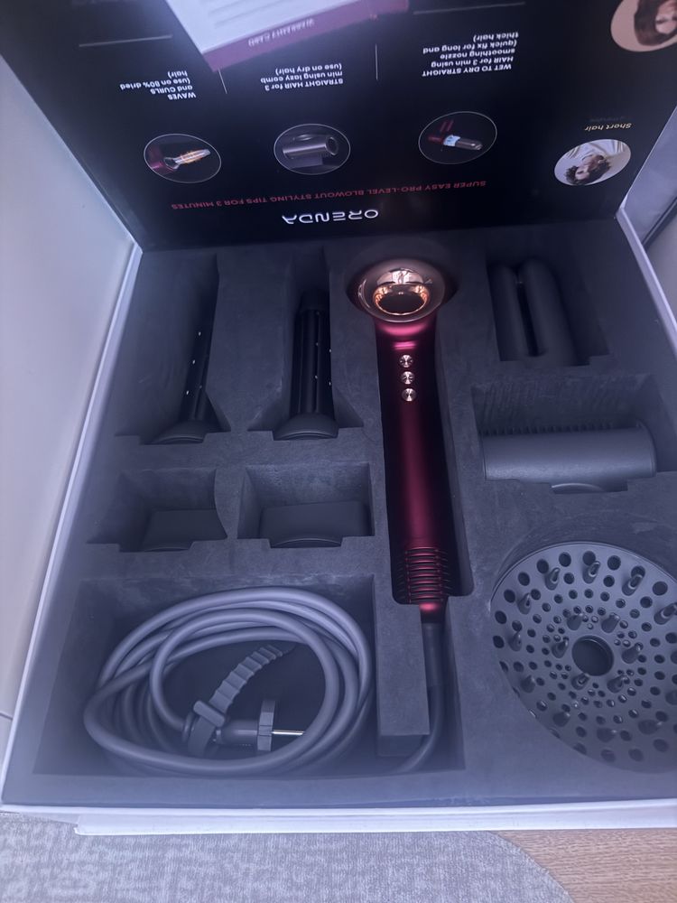Сешоар стайлър Orenda 7 in 1 Aero fusion pro