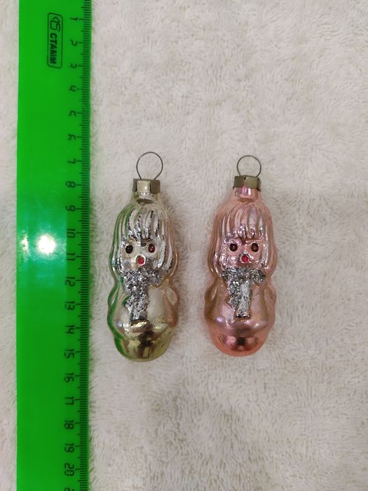 Ёлочные игрушки советские