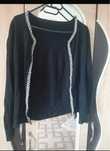 Cardigan cu perle