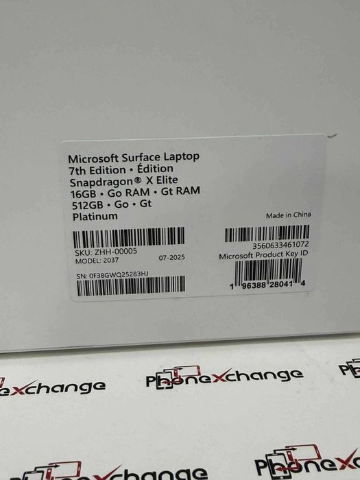 Laptop Microsoft  Surface  7th Edition 16GB/512 SIgilat 15-inch