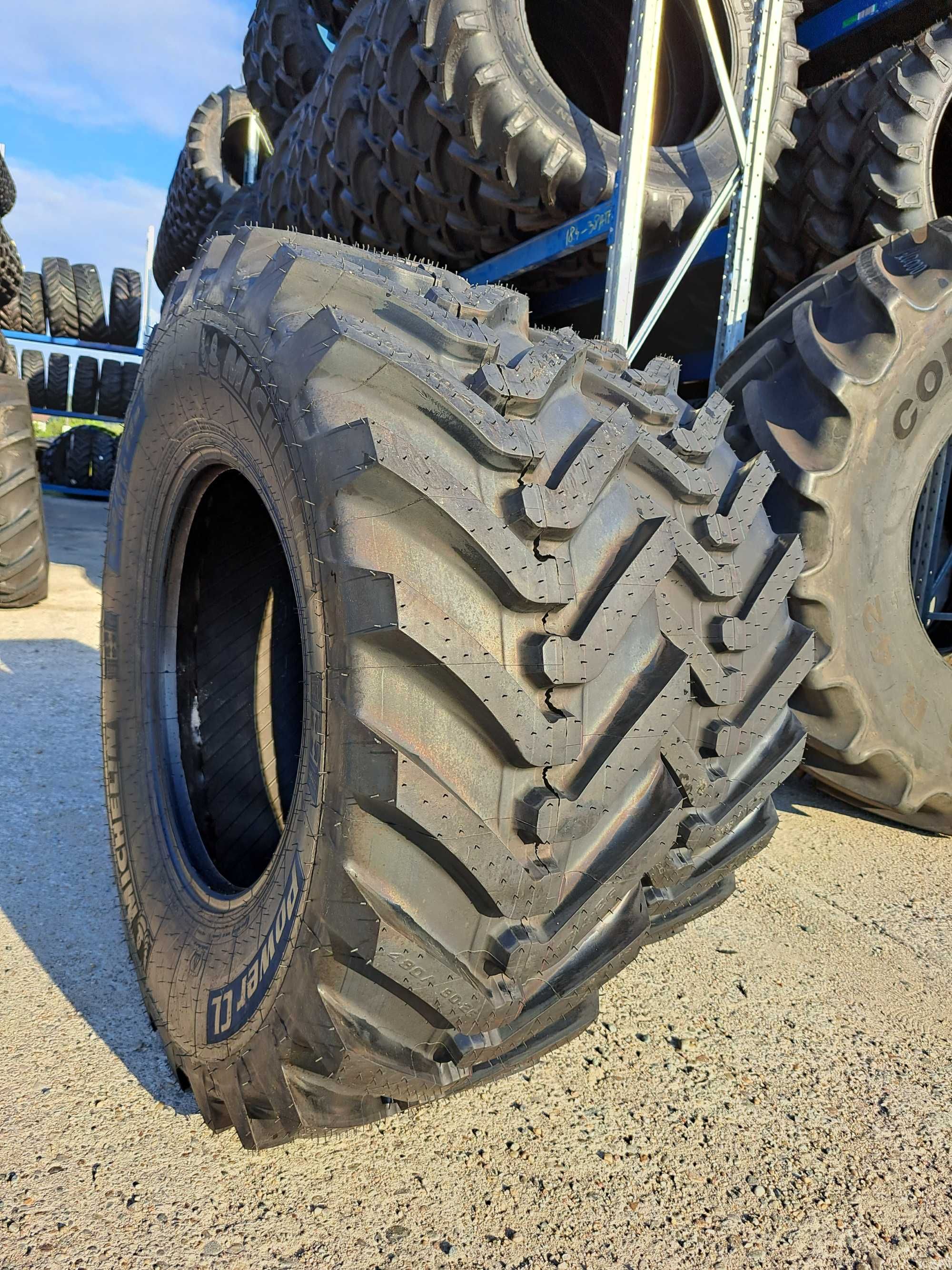 Anvelope noi marca MICHELIN 480/80-26 cauciucuri BULDO spate 18.4-26