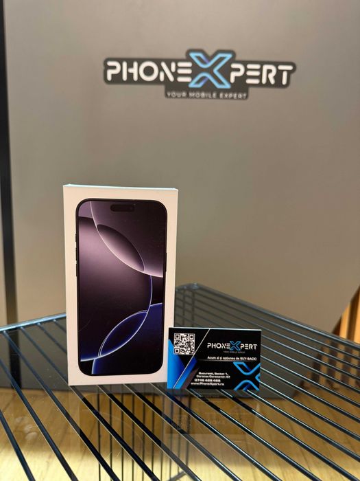 Nou Apple iPhone 16 Pro 256GB Black NOU - FACTURA