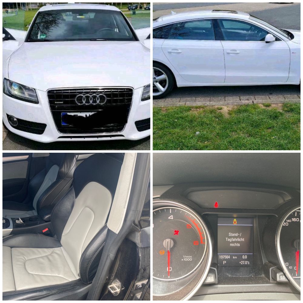 Audi A5 SPB 3.0 Tdi на части S-Tronic DSG B&O Ауди А5 Тди Спортбек A4