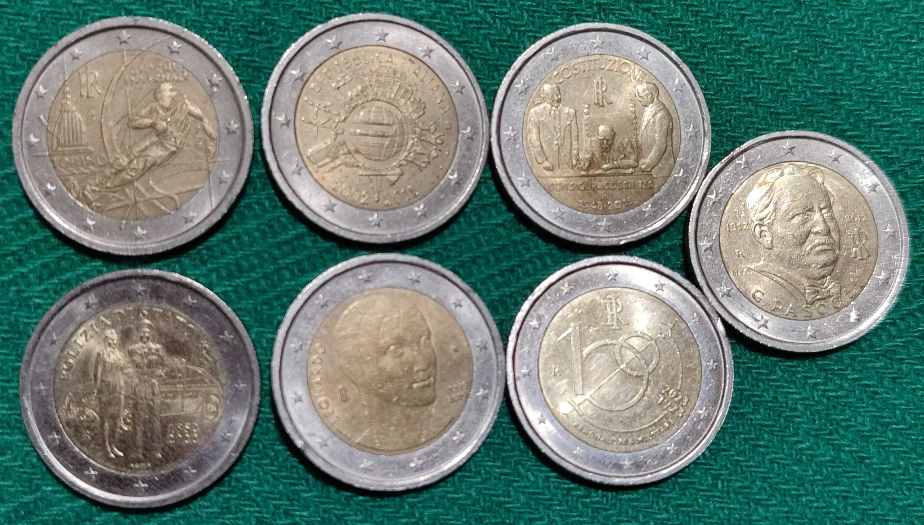 Италиански монети 2€ номинал