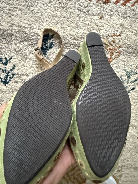 Sandale Sam Edelman piele bej talpă ortopedică masura 37