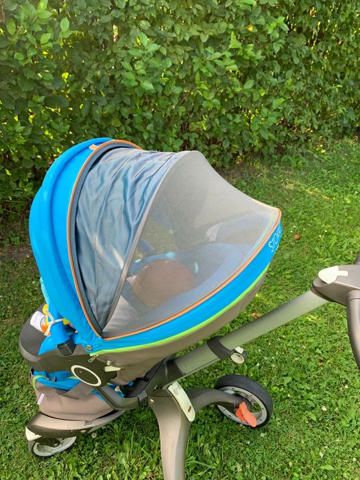 Stokke XploryV4Urban Blue+Kit iarna