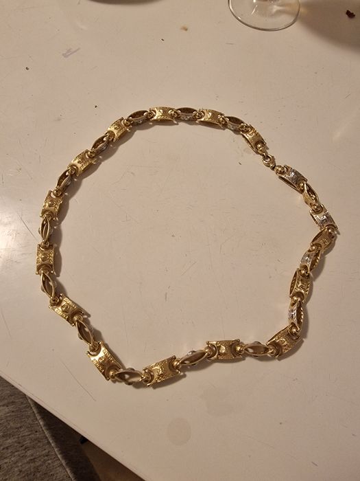 Vând lanț de aur 14k model verssace