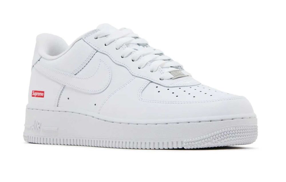 Nike Air Force 1 Low SP Supreme White – нови, лимитирана серия  №45.5