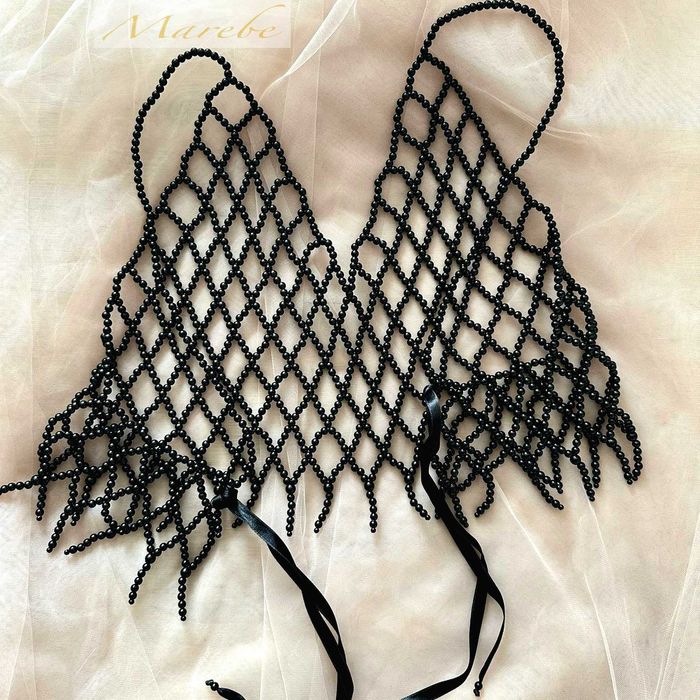 Bluza realizata din margele ideala pentruu accesorizarea tinutelor