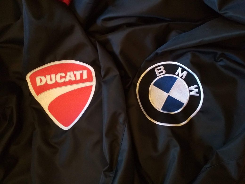 Покривало за мотор, бродерия BMW