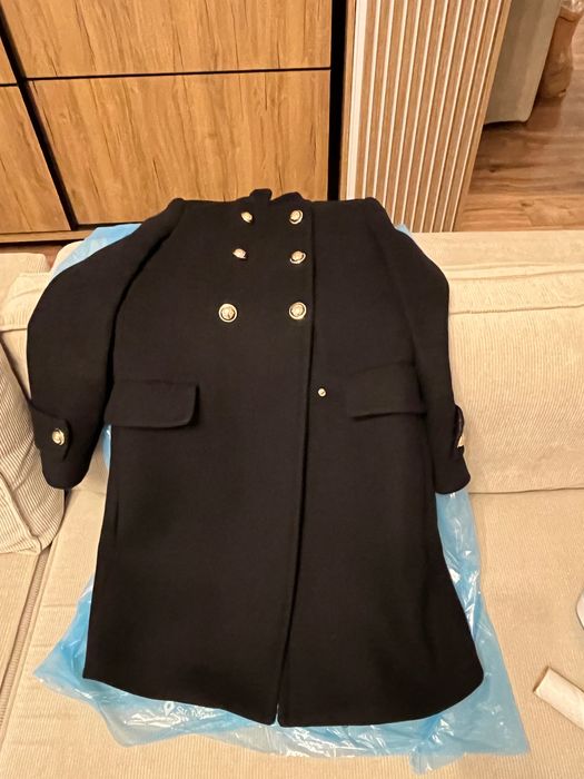 Palton Mango Xs, negru