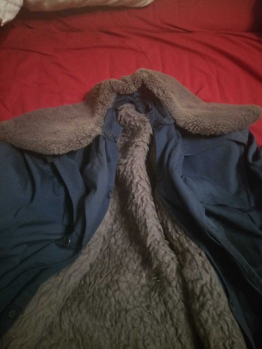 Geacă de iarnă bărbătească model vintage cu căptușeală L