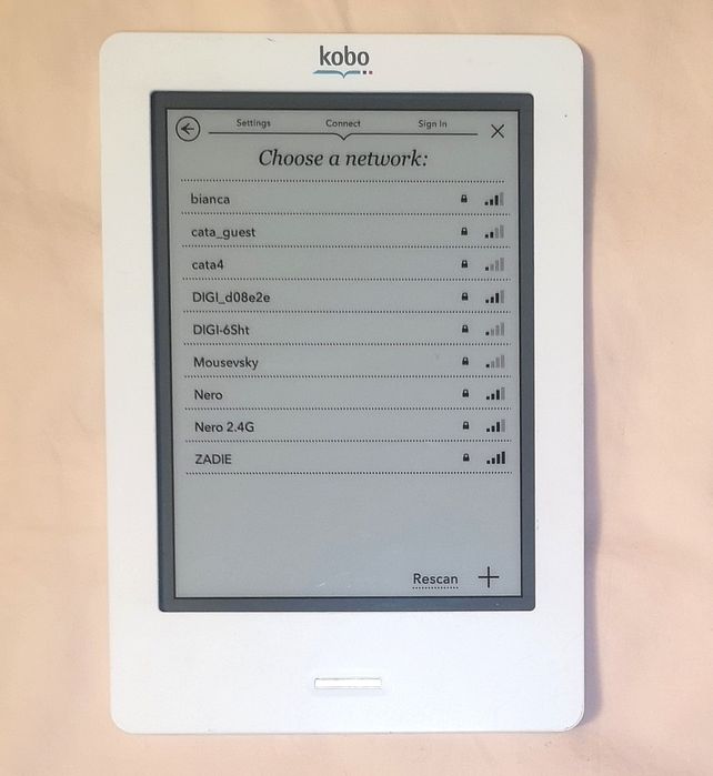 Tableta ebook reader Kobo Glo N613 perfect functional
