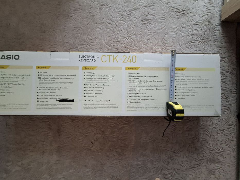 Синтезатор- CASIO CTK-240