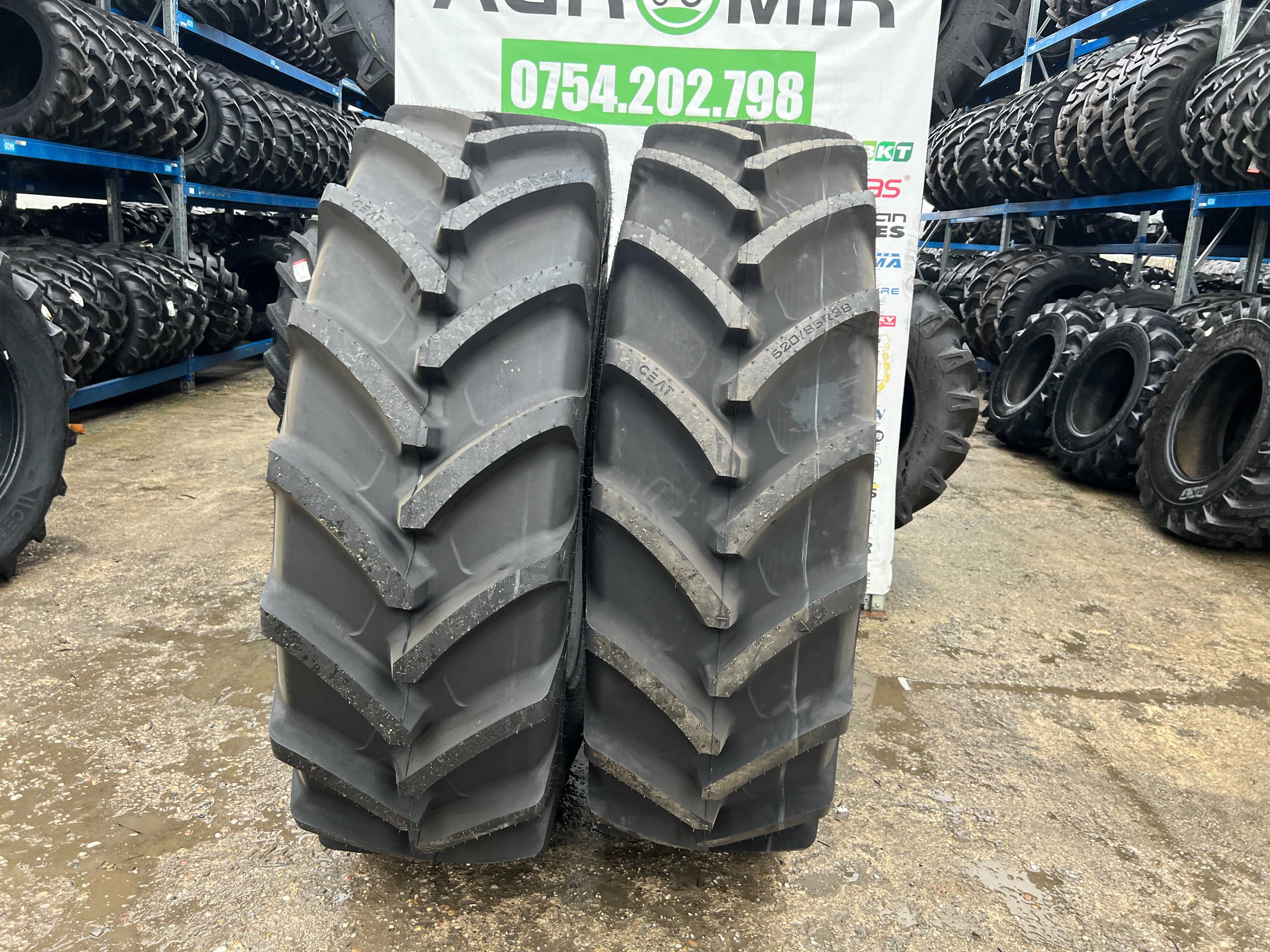 Cauciucuri 520/85 r38, noi, pentru Fendt, transport rapid