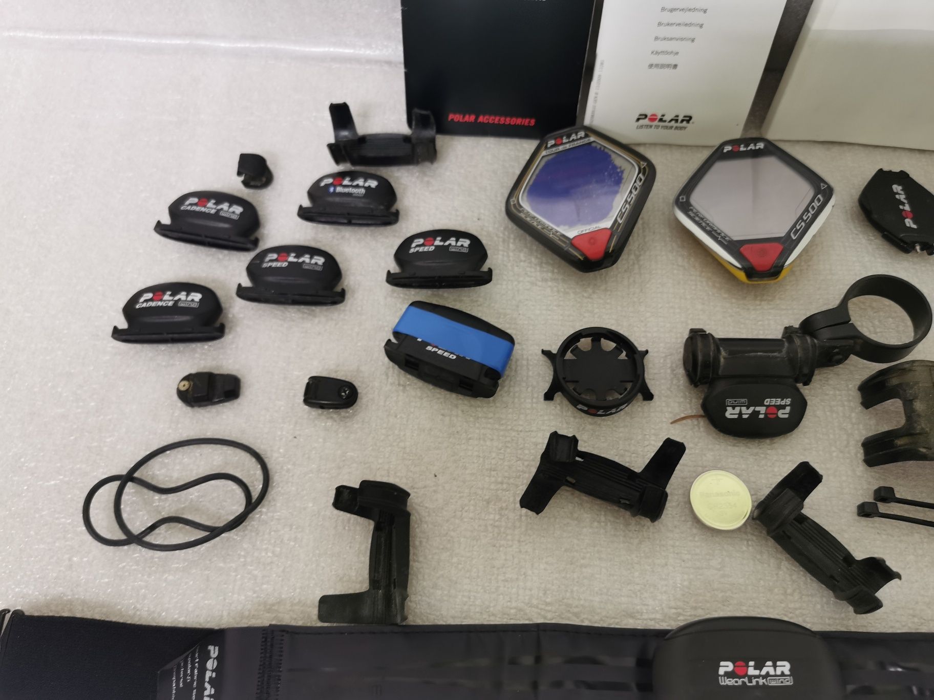 Ciclocomputer Kilometraj Polar CS 500 Garmin