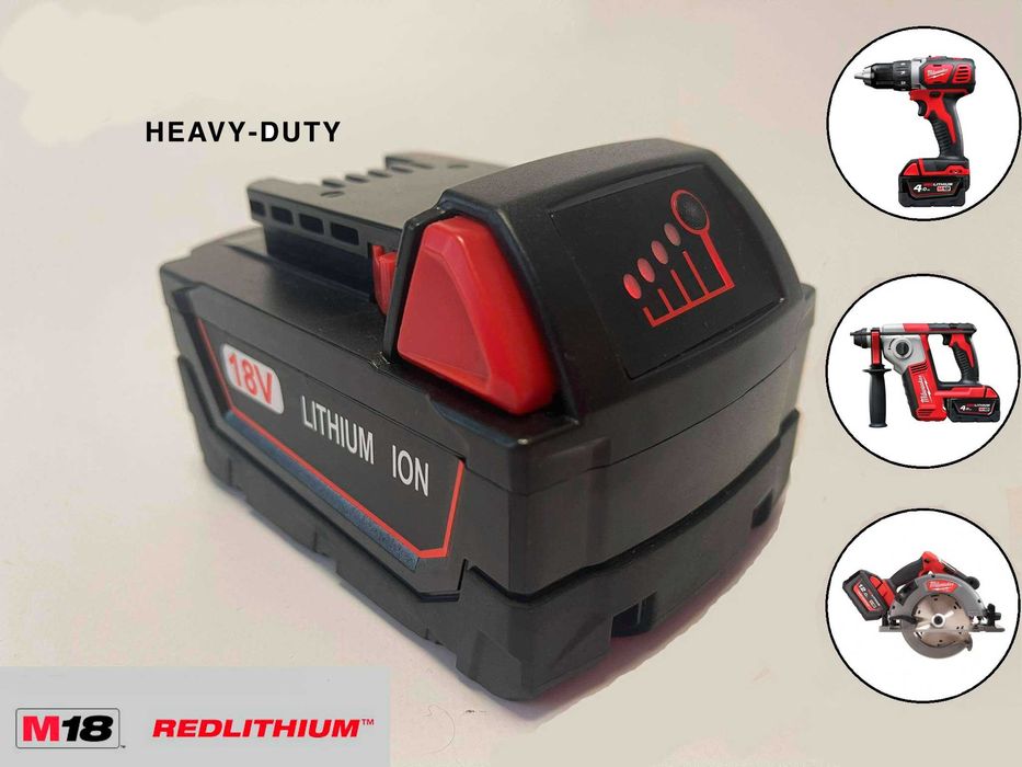 Baterie pentru Milwaukee 18V Heavy Duty Tools