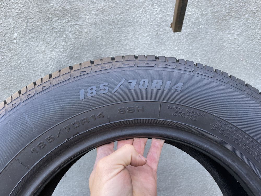 2x 185/70/14 VARĂ DEBICA Profil 5.9mm