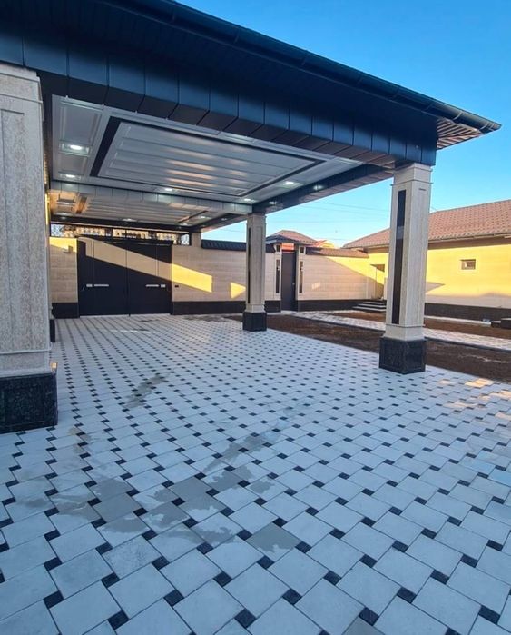 Наша брусчатка выдерживает суровые климатические условия.