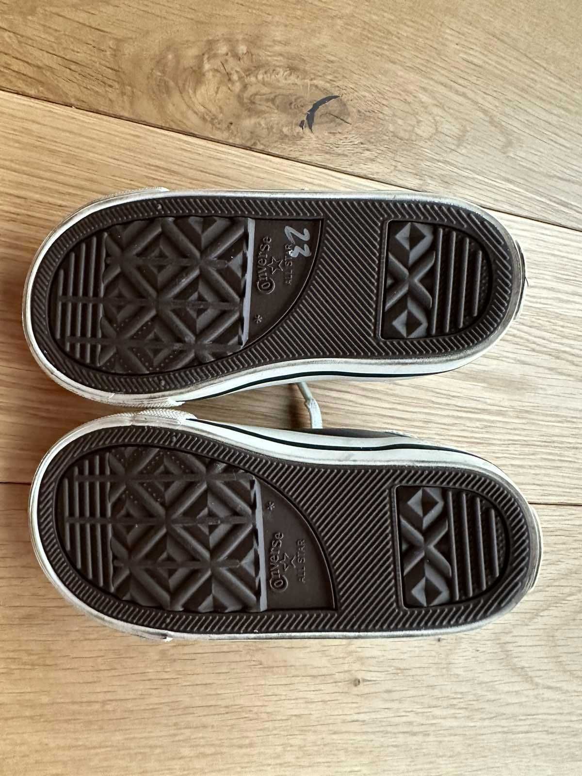 НОВИ есенни кожени кецове/обувки Converse н. 23 (купувани от САЩ)
