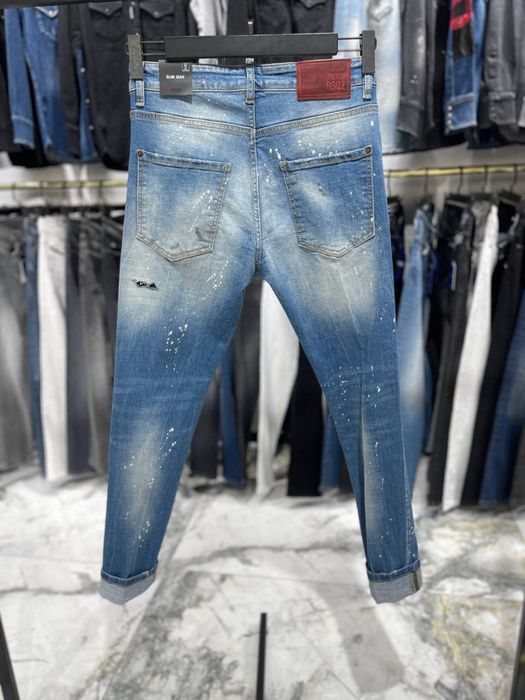 Мъжки Дънки Dsquared2 Jeans / Black Island