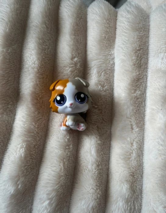 Collie Kitten Dihor Figurine Littlest Pet Shop Lps Generația 7 Wave 4