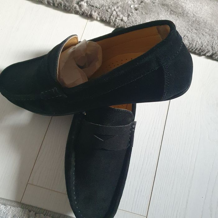 Mocasini piele intoarsa