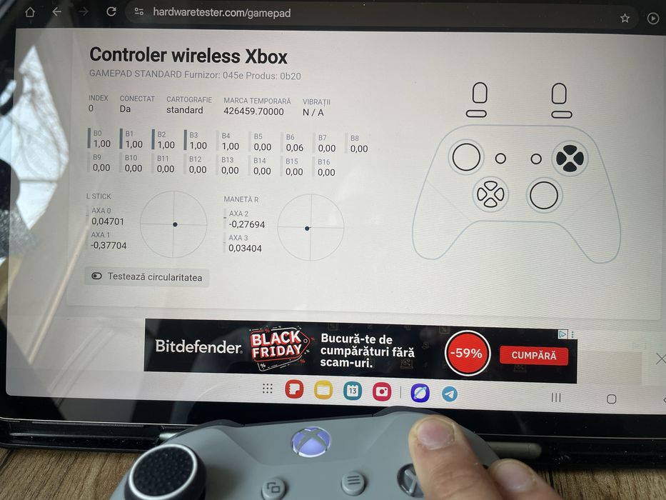 Controller Xbox One S/X