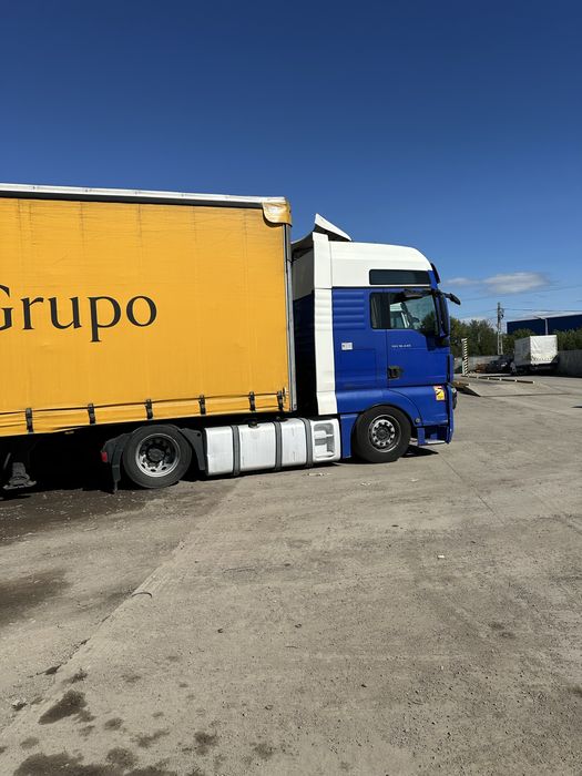 MAN TGX 440 mega an fabricatie 2009 euro 4 ,remorca schmitz mega 2008