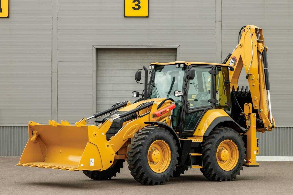 Экскаватор-погрузчик Cat 444