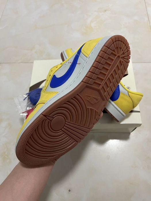 Air Jordan 1 Retro Low OG SP Travis Scott Canary