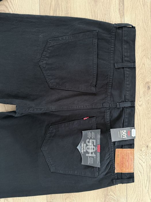 Blugi LEVIS 501 Negru Barbati | Marime 40 x 34 (Talie 105 cm)