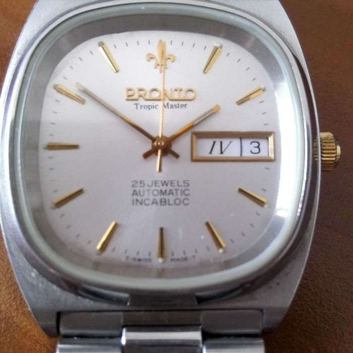 Pronto tropic master 25 jewels automatic incabloc Swiss Швейцария