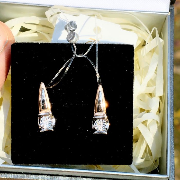 Серьги с бриллиантами