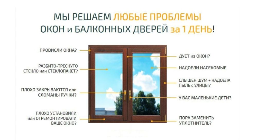 Ремонт пластиковых окон