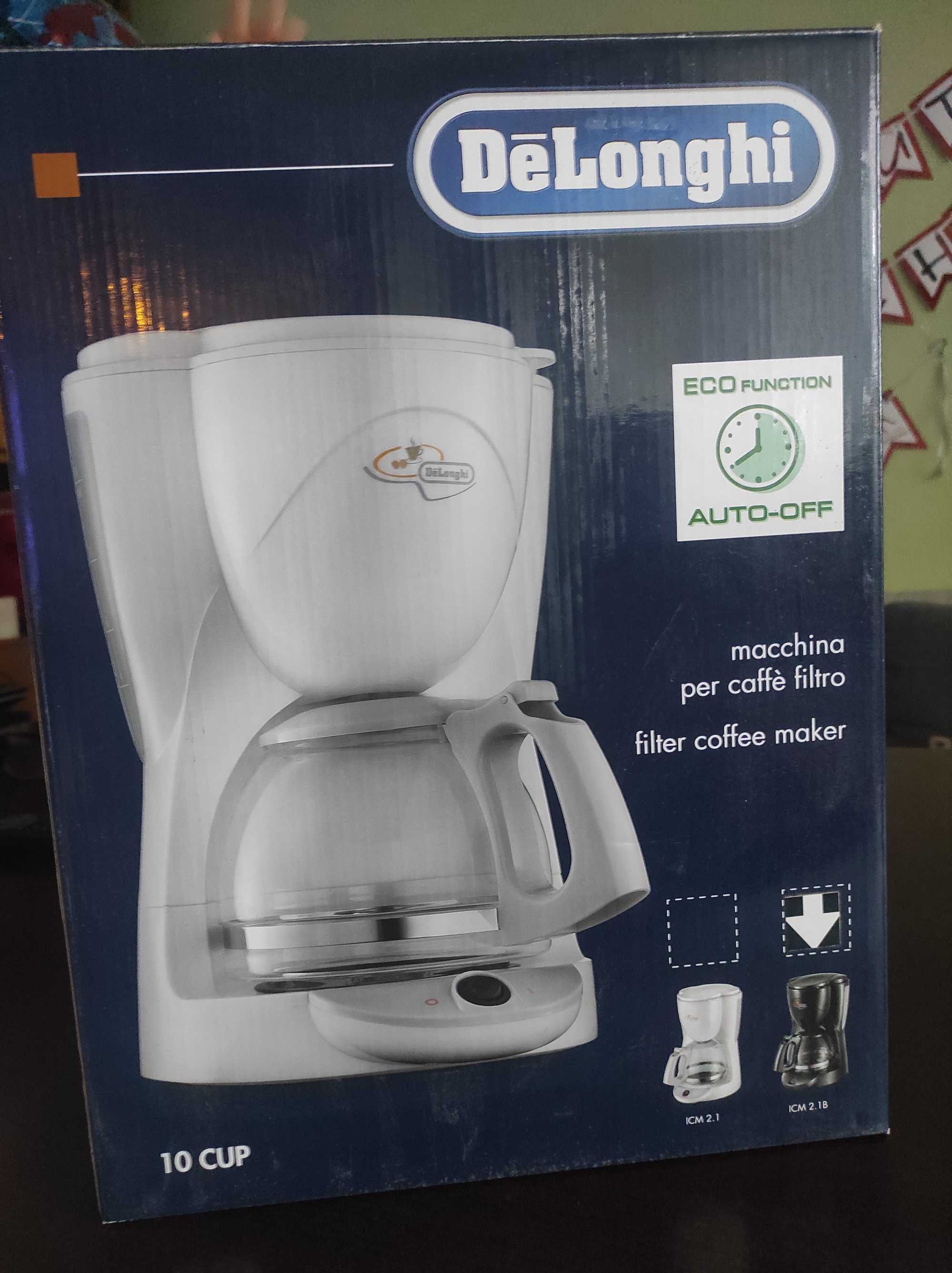 Кафемашина за шварц кафе Delonghi