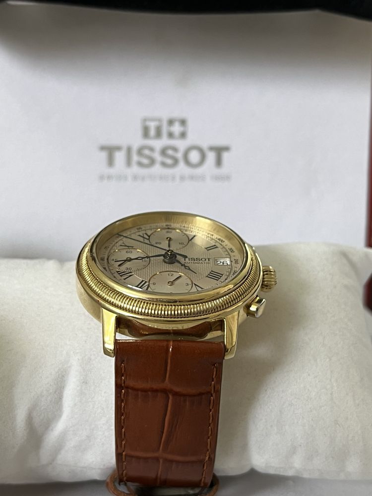 Золотые часы , Tissot , мужские