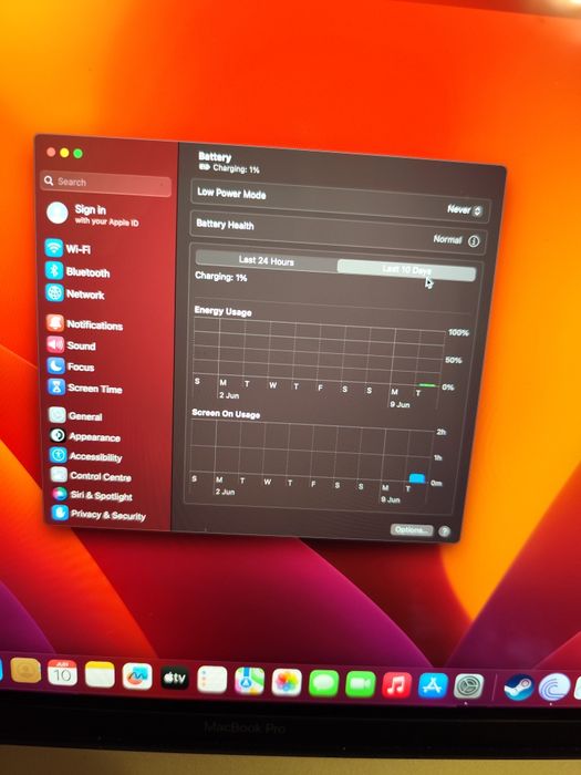 Macbook Pro 15(2019), 16 gRAm, 256 SSD.