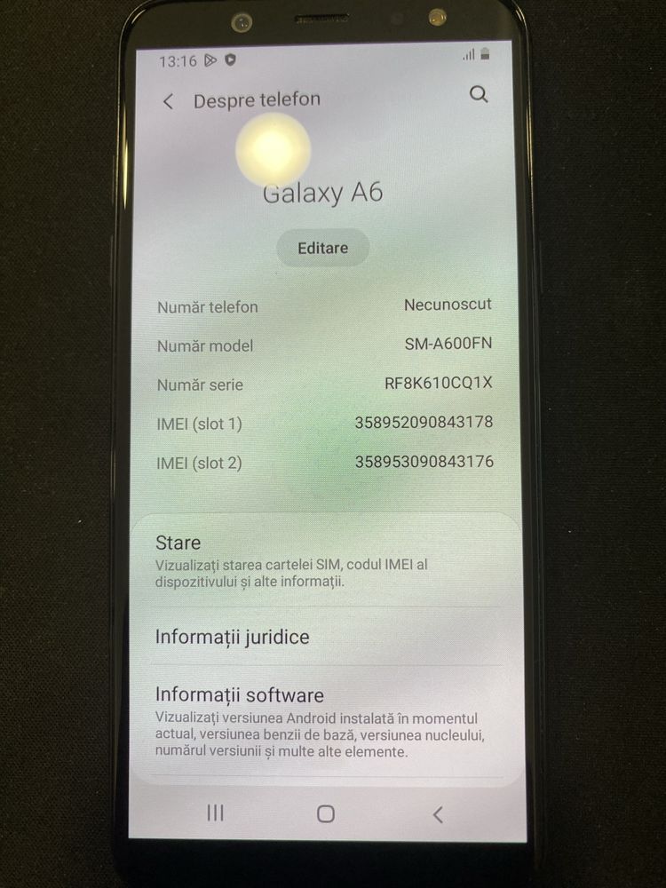 Samsung A6 Dual Sim, 32 Gb, Id-xxl2086