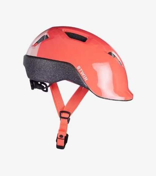 Cască roz fată, S – pentru bicicletă, role, trotinete, patine