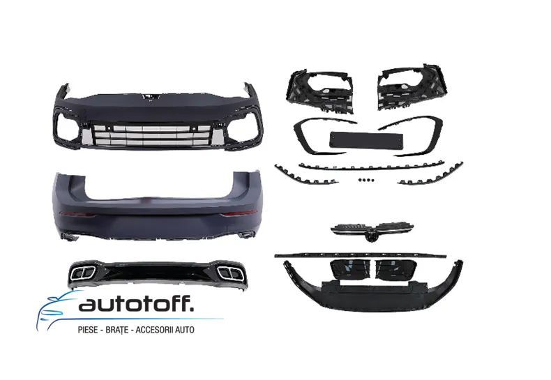 Pachet exterior compatibil VW Golf 8 (20-13) R-Line Design