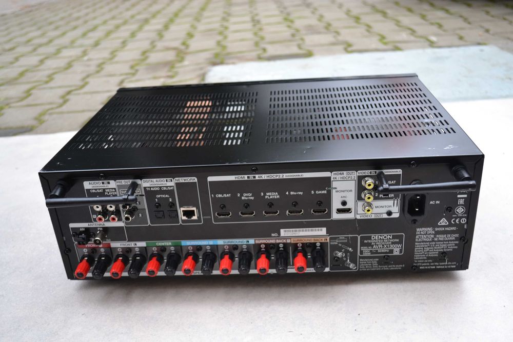 Amplificator Denon AVR X 1300 H cu Bluetooth /HDMI WiFi