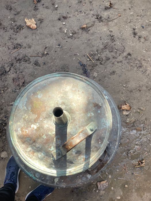 Cazan de rachiu cupru.