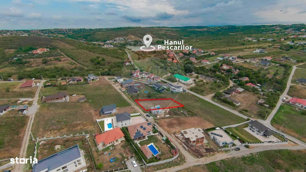 Vânzare teren intravilan 1,000mp Oradea, zona Doja - Hanul Pescarilor