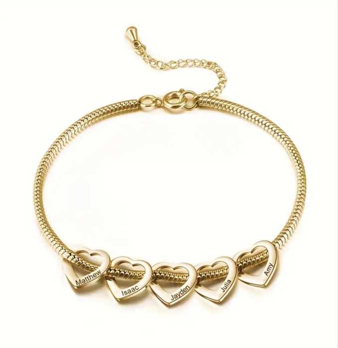 Персонализирана гривна от неръждаваема стомана