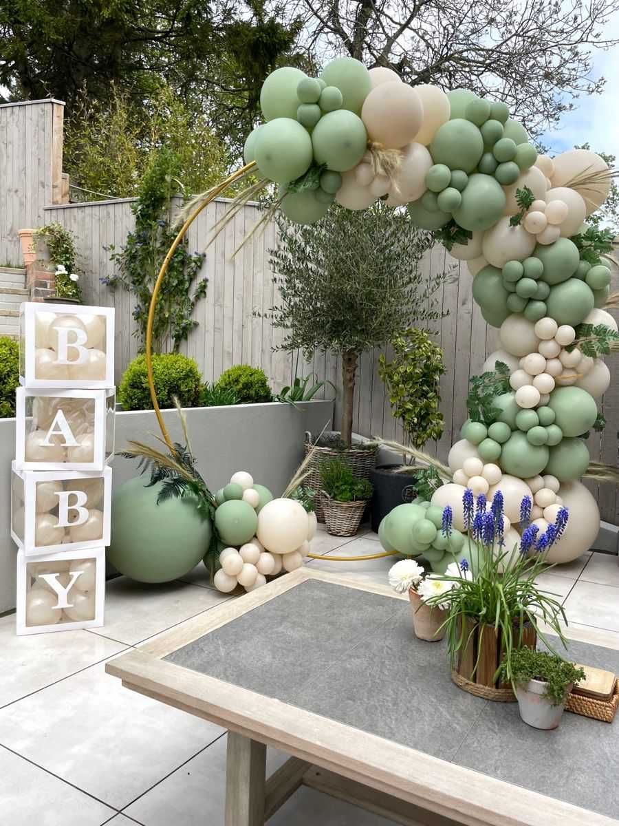 Decor ARCADA BALOANE Botez / Photocorner Baloane Zi de Nastere / Botez